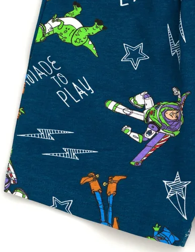 Miniatura 6 de Disney Mickey Mouse Lion King Pixar Toy Story - Conjunto de camiseta y pantalones cortos de felpa francesa para niño grande