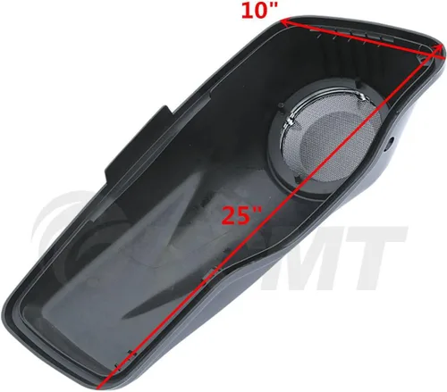 Miniatura 3 de TCMT 6.5" Tapa de altavoz para alforja de motocicleta. Compatible con Harley 2014-2024 Touring, Street Glide, Road King, Road Glide, Electra Glide