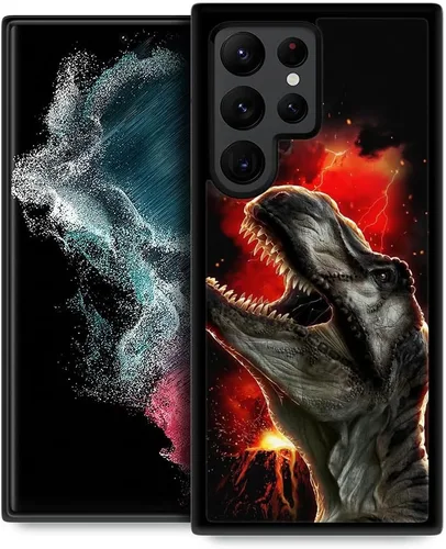 Miniatura 36 de Funda compatible con Samsung Galaxy S22 Ultra, funda protectora antideslizante y a prueba de golpes para hombres y mujeres, goma de silicona suave +