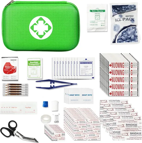 Miniatura 2 de 275 kits de primeros auxilios de viaje para artículos de preparación de emergencia de automóvil, artículos esenciales para accidentes urgentes
