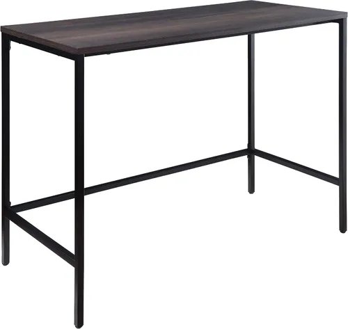 OSP Home Furnishings Contempo - Escritorio de 42 pulgadas, color ceniza