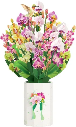 Miniatura 10 de Lovepop Ramo de Flores de Papel Desenfundable de Todos los Días para Ella y Él - Tarjetas de Felicitación 3D para Niños, Niñas, Hombres, Mujeres