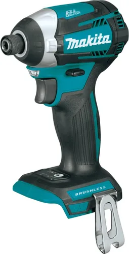 Makita XDT14R juego de taladro portátil compacto con batería de ion de litio, LXT, 18 V, con cambio rápido del modo, 3 velocidades, inalámbrico y