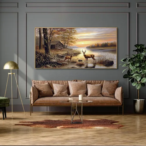 Miniatura 8 de 3 piezas enmarcadas de arte para pared, acuarela, plantas tropicales, cactus del desierto, impresión en lienzo para dormitorio, baño, flores