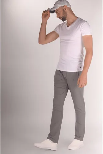 Miniatura 7 de SCR - Pantalones deportivos para hombre, pantalones atléticos de entrepierna larga color negro, gris y azul marino, 30L 32L 34L 36L 38L