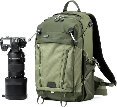 Miniatura 12 de Think Tank BackLight 36L Mochila para cámara de día para DSLR, sin espejo, fotografía y video - Verde Montano Verde Montane