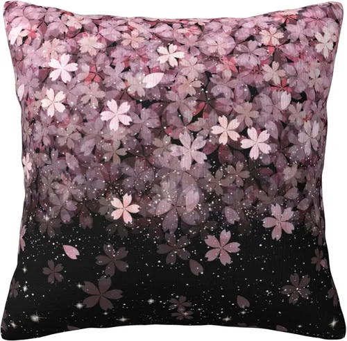 Miniatura 12 de Funda de cojín cuadrada de felpa corta súper suave para decoración del hogar, con cremallera invisible, 18 x 18 pulgadas, sin relleno, temática