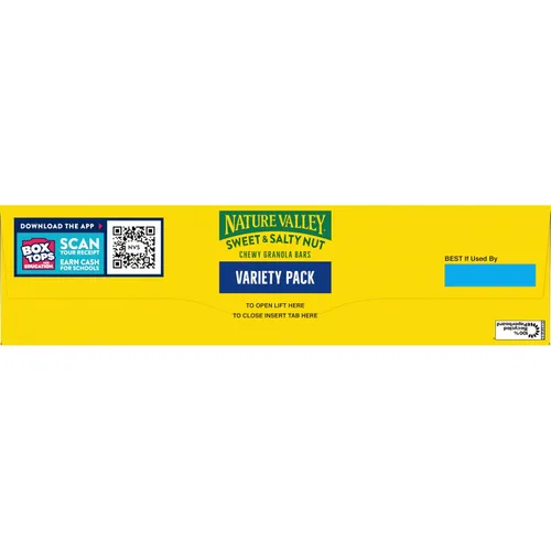 Miniatura 7 de Nature Valley Barras de granola de nueces dulces y saladas, paquete variado, 15 barras, 18 onzas