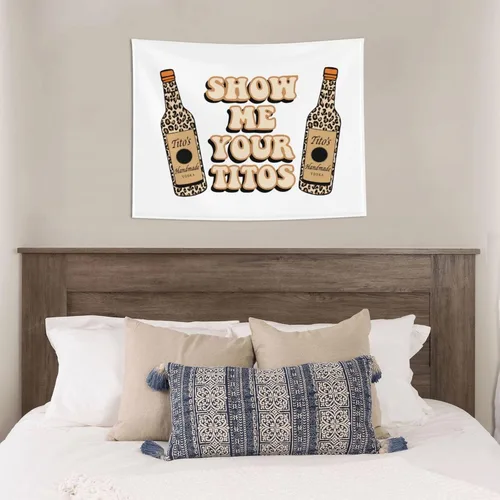Miniatura 4 de Flurvivo Tapices de estilo leopardo marrón de 40 x 60 pulgadas, tapiz estético para colgar en la pared, bandera, póster artístico para decoración