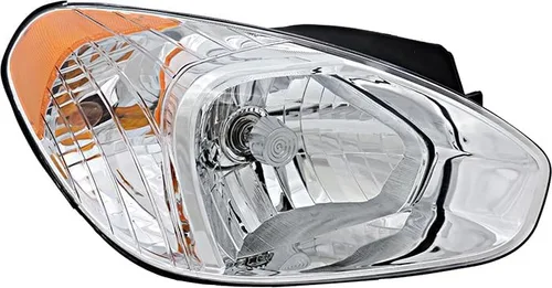 Miniatura 9 de Para Hyundai Faros Acento Lámparas Set 2007 2008 2009 2010 2011 Halógeno Conductor y Pasajero Lado