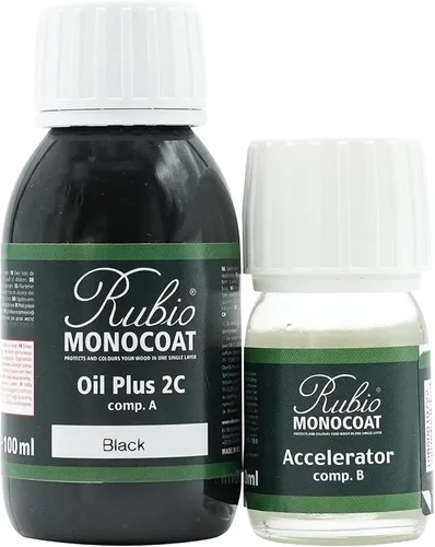 Miniatura 76 de Rubio Monocoat Tinte y acabado para madera de 650 pies cuadrados - Niebla Oil Plus 2C Aceite de linaza de secado rápido, ecológico