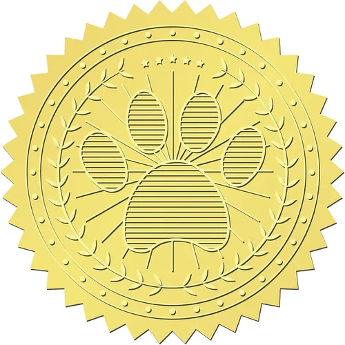 Miniatura 18 de CRASPIRE 408 sellos de certificado en relieve de 2 pulgadas con texto en relieve «You Make a Difference» («You Make a Difference») Sellos en relieve