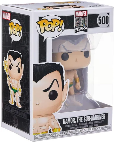 Miniatura 3 de Funko Pop! Marvel 80th: Primera aparición - Namor, multicolor, estándar
