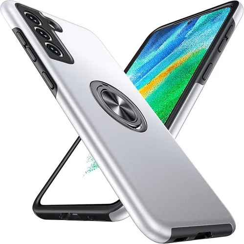Miniatura 68 de Anqrp Diseñada para Samsung Galaxy S22 Ultra Funda, Incorporada [Protección contra Caídas de 15 Pies][Disipación de Calor] Protección de Grado Rojo