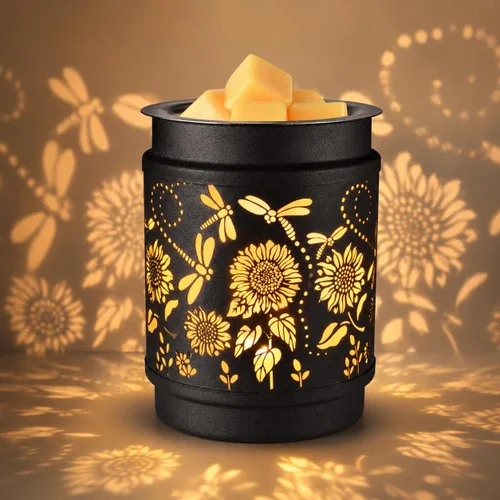 Miniatura 13 de kobodon Calentador de cera de metal, calentador de cera derretida, quemador de cera para velas, calentador de cera eléctrica para derretir velas
