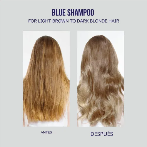 Miniatura 5 de Champú Oligo negro azul para cabello rubio, 8,5 onzas