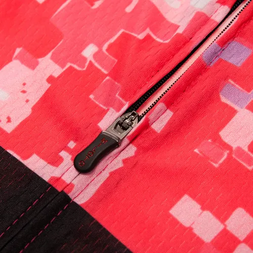 Miniatura 113 de Camiseta de ciclismo para mujer, manga corta y pantalones cortos de ciclismo acolchados para verano