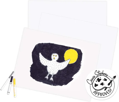 Miniatura 11 de Papel de Dibujo Pacon, Blanco, Peso Medio, 24" x 36", 250 Hojas
