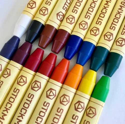 Miniatura 7 de Stockmar Juego de 16 crayones de cera de abejas, no tóxicos, crayones gigantes, crayones de cera de abeja para niños pequeños, niños - Waldorf