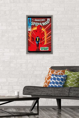 Miniatura 2 de Trends International Marvel Comics Amazing Spider-Man #50 - Póster de pared, 22.4 pulgadas de largo x 14.7 pulgadas, versión enmarcada en madera