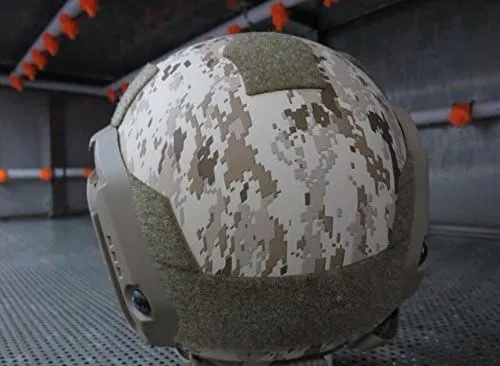 Miniatura 3 de DLP Tactical Juego de cierres de velcro mejorados compatibles con casco OPS-Core Maritime/Fast/ACH/MICH