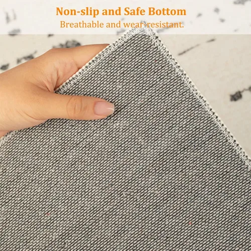 Miniatura 7 de Heated Floor Mats,Removable and Washable Electric Heating Carpet,12 Hour Timer,Energy Savings Space Heaters for Living Room Bathroom(E,140x200cm)