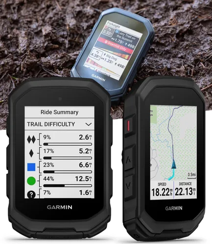Miniatura 5 de Garmin Edge MTB - Computadora de bicicleta GPS resistente con métricas de bicicleta de montaña, mapas de sendero y topo, GPS multibanda, navegación