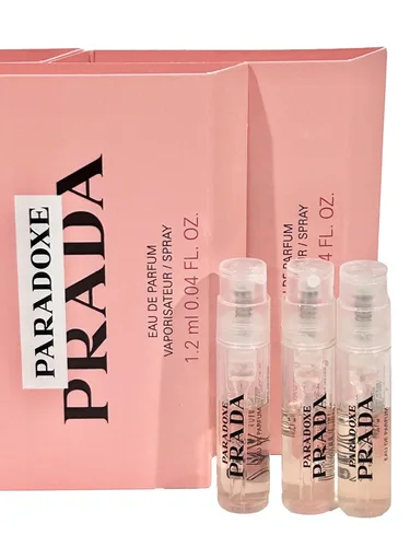 Miniatura 2 de Prada PARADOXE Muestra de Perfume para MUJER en Vial en Aerosol 1.2 ml / 0.04 oz - Juego de 3