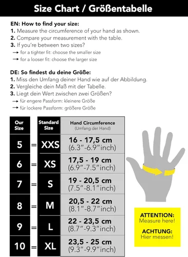 Miniatura 5 de Fitgriff® Guantes de entrenamiento (acolchados) para hombres y mujeres, guantes de gimnasio sin dedos para levantamiento de pesas, entrenamiento