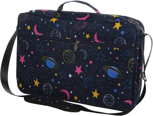 Miniatura 13 de Estuche para lápices de color con 480 ranuras, soporte para lápices con práctico envoltorio y cremallera, soporte multicapa para bolígrafos o Mar