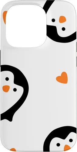 Miniatura 17 de Cute Penguins Hearts Phone Case for iPhone 17