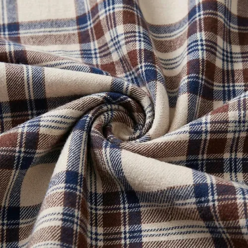Miniatura 5 de Eddie Bauer - Manta decorativa de franela de algodón para hogar, ropa de cama reversible de sherpa para todas las estaciones, caqui (Edgewood Khaki)