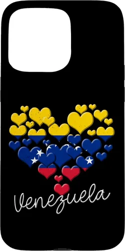 Miniatura 31 de Funda para iPhone 17 con diseño de corazón hispano con bandera venezolana con orgullo de Venezuela