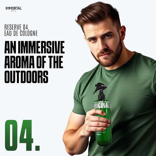 Miniatura 6 de Immortal NYC Reserve 04, Colonia para después del Afeitado en Spray para Cuerpo/Rostro, 17 oz - Exclusivo para Barberos - Suaviza la Piel