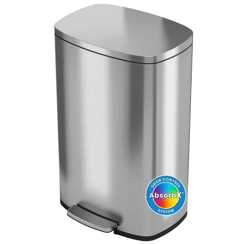 Miniatura 12 de iTouchless- Contenedor de basura. Plata cepillada