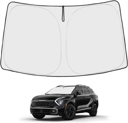Miniatura 159 de Proadsy Parasol para parabrisas actualizado 2025, ajuste personalizado Dodge RAM 1500 2Dr 2019-2024 2025, 4 capas, plegable, protector de parasol