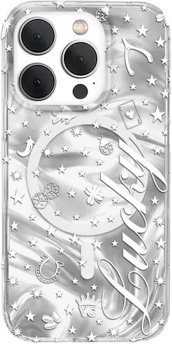 Miniatura 138 de VELVET CAVIAR Funda para iPhone 15 Pro, compatible con MagSafe, probada en caídas de 10 pies, estampado de leopardo y amatista púrpura