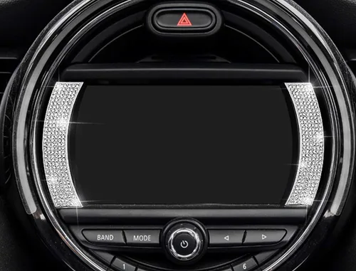 Miniatura 17 de Accesorios interiores brillantes para Mini Cooper F54 F55 F56 F60 con diamantes de imitación de cristal de modificación de moda