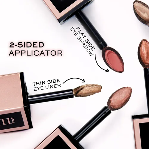 Miniatura 6 de Lancôme Idôle Tint Long Wear Liquid Eyeshadow & Eyeliner - Maquillaje de ojos de uso múltiple con acabados brillantes y mate - Color ajustable y 05