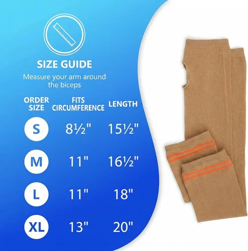 Miniatura 4 de NYOrtho Geri-Sleeves - Protectores de piel para brazos, un par de protectores lavables para proteger la piel delgada sensible de desgarros y Brazo