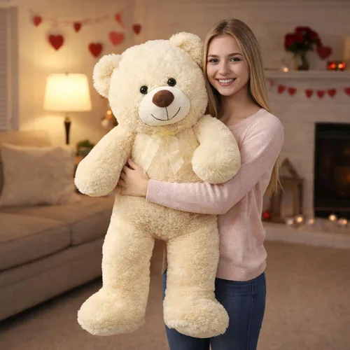 Miniatura 2 de HollyHOME oso de peluche gigante, animal de peluche, diseño de oso grande de 36 pulgadas