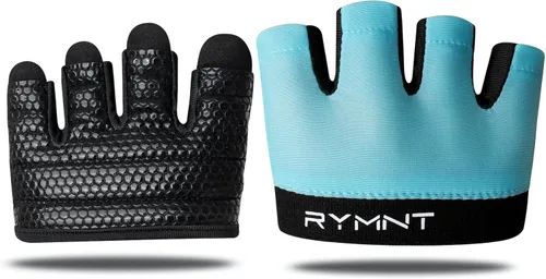 Guantes de Entrenamiento Minimalistas, Guantes Cortos de Micro Levantamiento de Pesas, Almohadillas de Agarre con Protección Completa de la Palma y