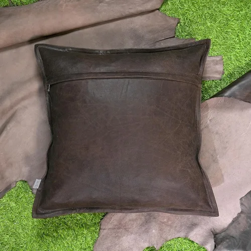 Miniatura 2 de Funda de almohada de piel de cordero – Funda de cojín decorativa para sofá – Fundas para sala de estar y dormitorio, 16 x 16 pulgadas – Caja Caja
