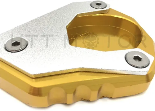 Miniatura 3 de SMT - Placa de soporte lateral para Kickstand extendida Pad Enlarg para Kawasaki Versys 650 2015-2018