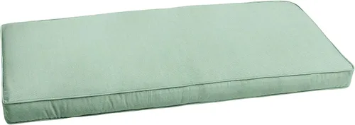 Miniatura 20 de Sorra Home CBENCH - Cojín de banco para interiores y exteriores, 60 pulgadas de ancho x 18 pulgadas de profundidad, color plateado fundido Sunbrella