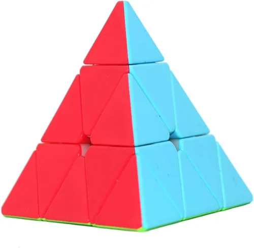 Miniatura 9 de TANCH QIYI Speed Cube 2 x 2 x 2 pulgadas, sin calcomanías, cubo mágico rompecabezas de juguete para niños y adultos (colorido)