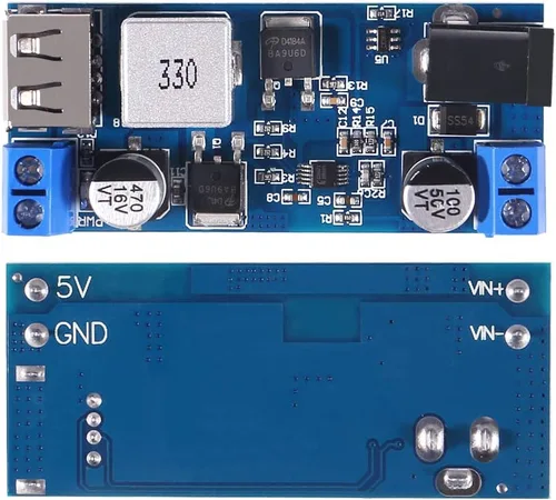Miniatura 2 de ACEIRMC Convertidor Buck de 12 V a 5 V 5 A Regulador de voltaje USB DC 9V-36V Step Down a DC 5V-5.3V 5.2V 3.5-6A Volt Transformador Módulo de fuente