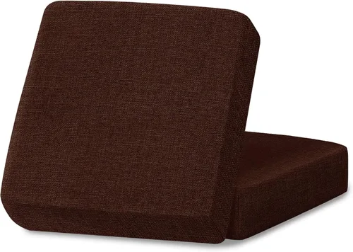 Miniatura 23 de Naturoom Fundas de Cojines de Sofá de Lino, Funda de Sofá Funda de Sofá Protector de Muebles con Cuerda de Amarre en la Parte Inferior, Suave