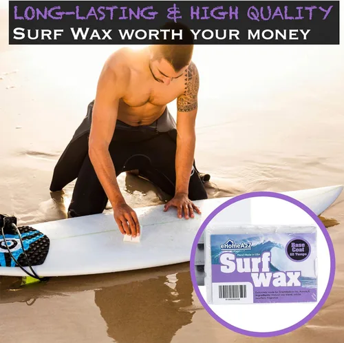 Miniatura 2 de Paquete de capa base de cera para tabla de surf con protuberancias pegajosas, cera fría fría para surf, accesorios de surf, cera de surf (4)