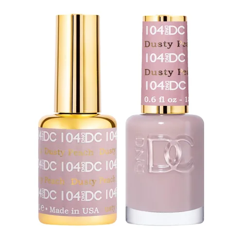 Miniatura 14 de DND - Juego de esmaltes de gel, colección beige nude, esmalte de gel UV/LED y esmalte de uñas secado al aire, dúo de esmalte a juego sin astillas